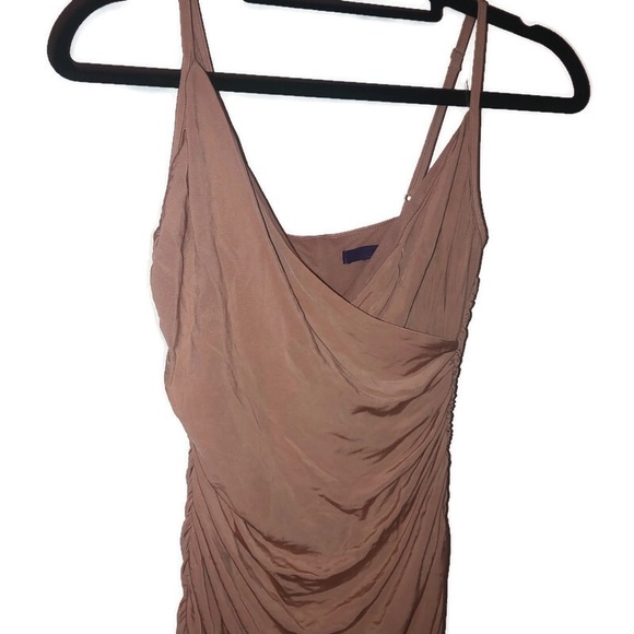 NWT XXI FOREVER CINCHED NUDE-PINK DRESS - Picture 3 of 7